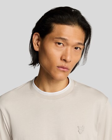 Lyle & Scott Shirt 'Tipped Superfine' in Beige