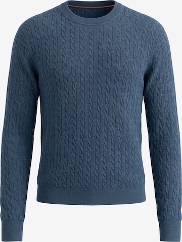 Pullover di Vantory in blu: frontale