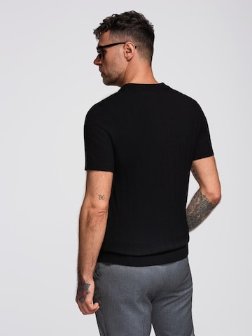 T-Shirt Ombre en noir
