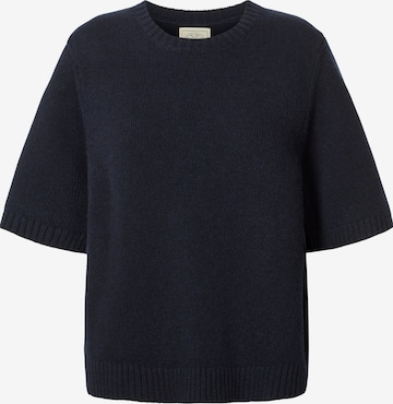Pull-over ' Tulle ' Gai+Lisva en bleu : devant