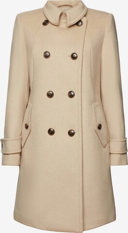 ESPRIT Between-Seasons Coat in Beige: front