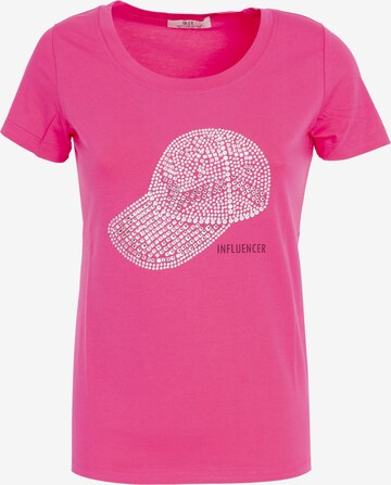 rožinė Influencer Marškinėliai: priekis