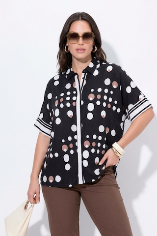 Ulla Popken Bluse in Schwarz