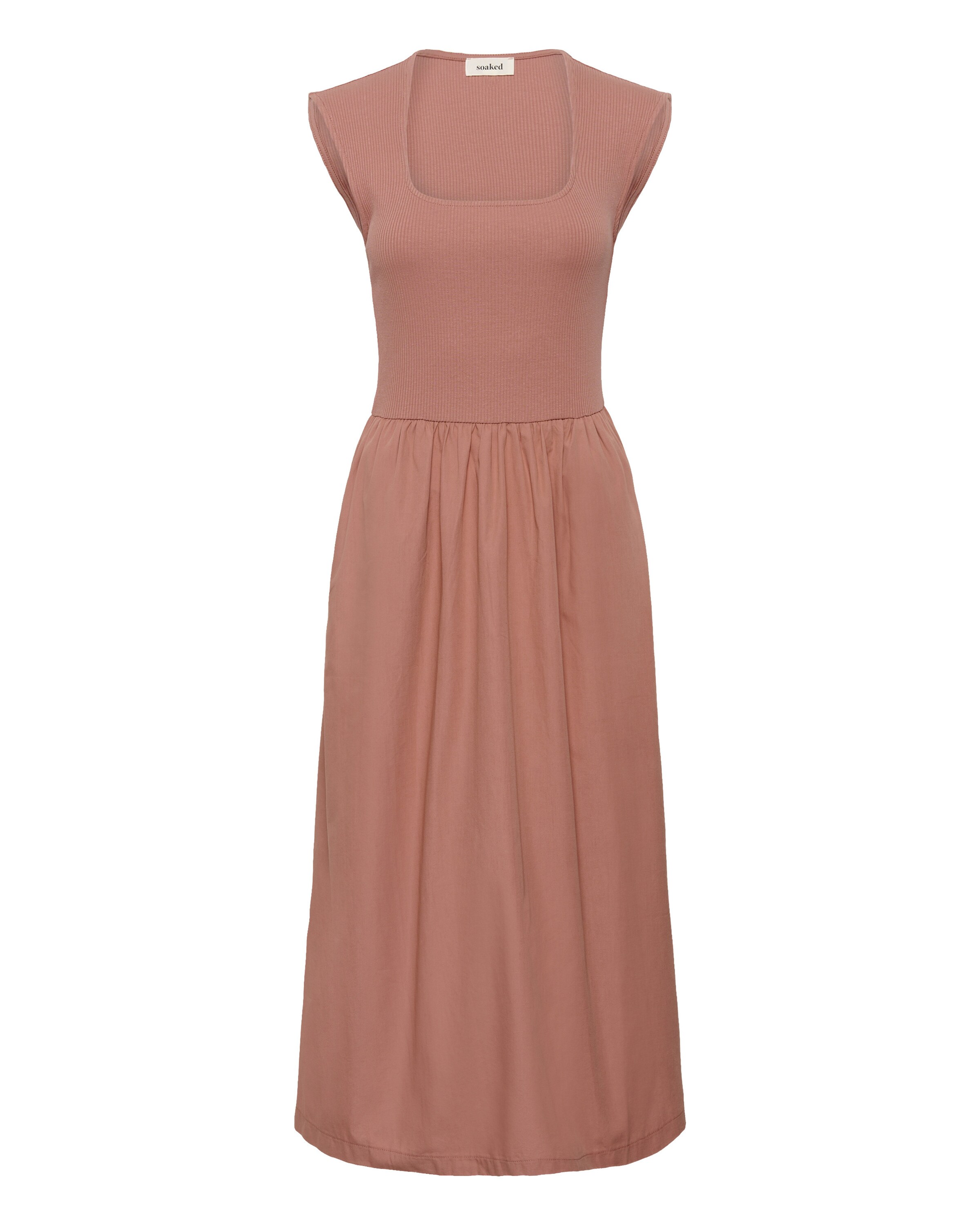 Robe 'Simone' SOAKED IN LUXURY en rose : devant