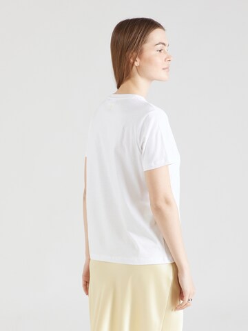 Tricou de la comma casual identity pe alb