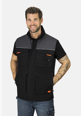 Hero Weste in Grau: Vorderseite