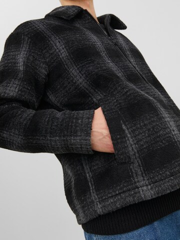 Veste mi-saison 'JORCole' JACK & JONES en noir