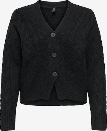 ONLY Knit Cardigan 'RIO' in Black: front