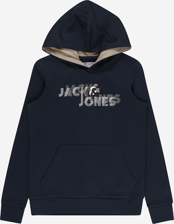 Jack & Jones Junior - Sudadera 'FRIDAY' en azul: frente