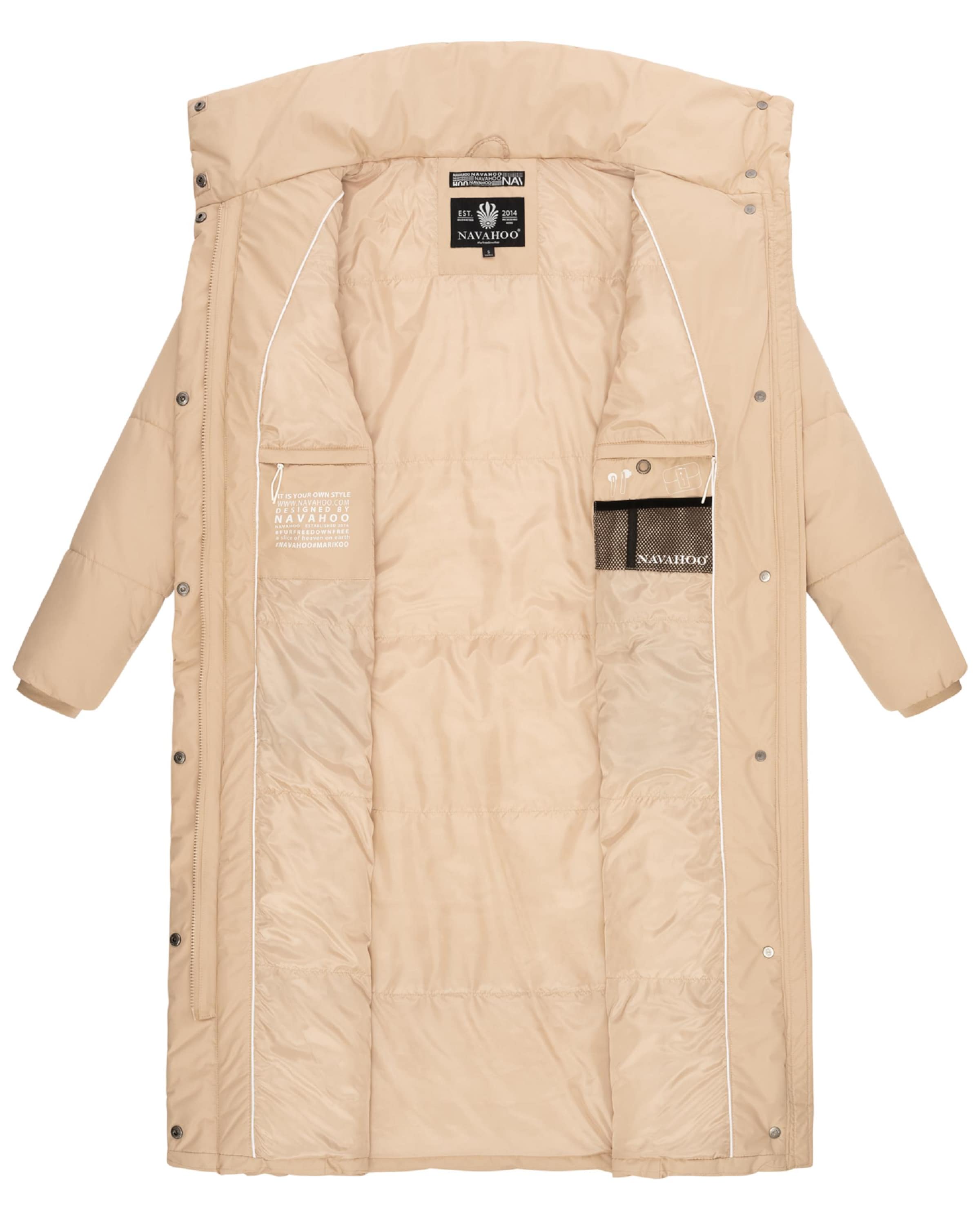 NAVAHOOZimski kaput 'Mirenaa' - bež boja