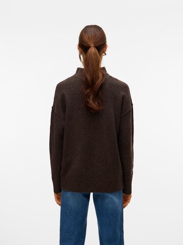 VERO MODA Sweater 'VMILSE' in Brown