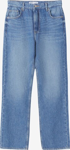 Jean Bershka en bleu : devant