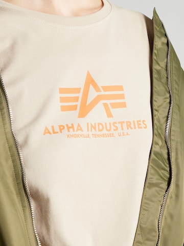 ALPHA INDUSTRIES - Camisa em bege