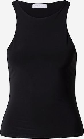 Warehouse Top in Schwarz: predná strana