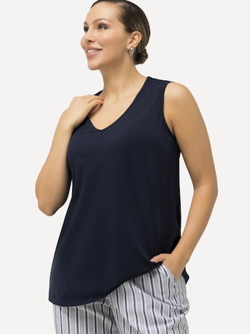 Ulla Popken Top in Blau
