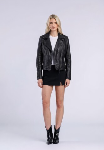 FREAKY NATION Prehodna jakna ' FNNiaBiker ' | črna barva