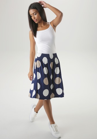 Aniston SELECTED Rock in Blau
