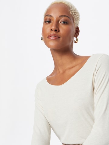 VERO MODA Skjorte i beige