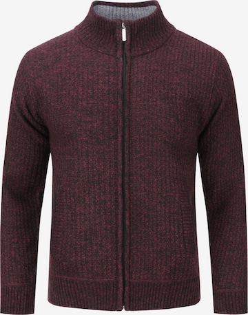 Youthup Strickjacke in Rot: Vorderseite