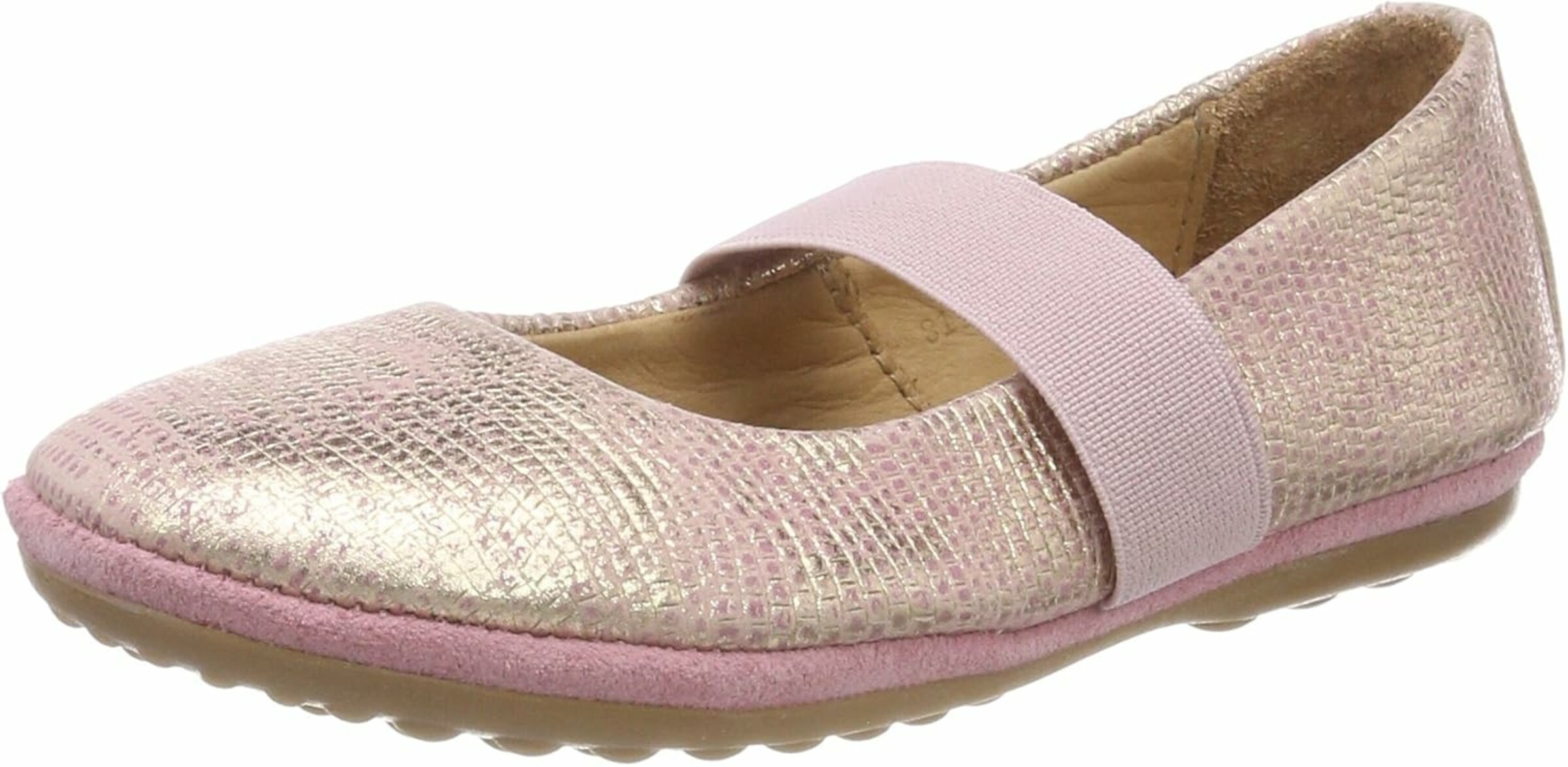 BISGAARD Ballet Flats in Gold: front