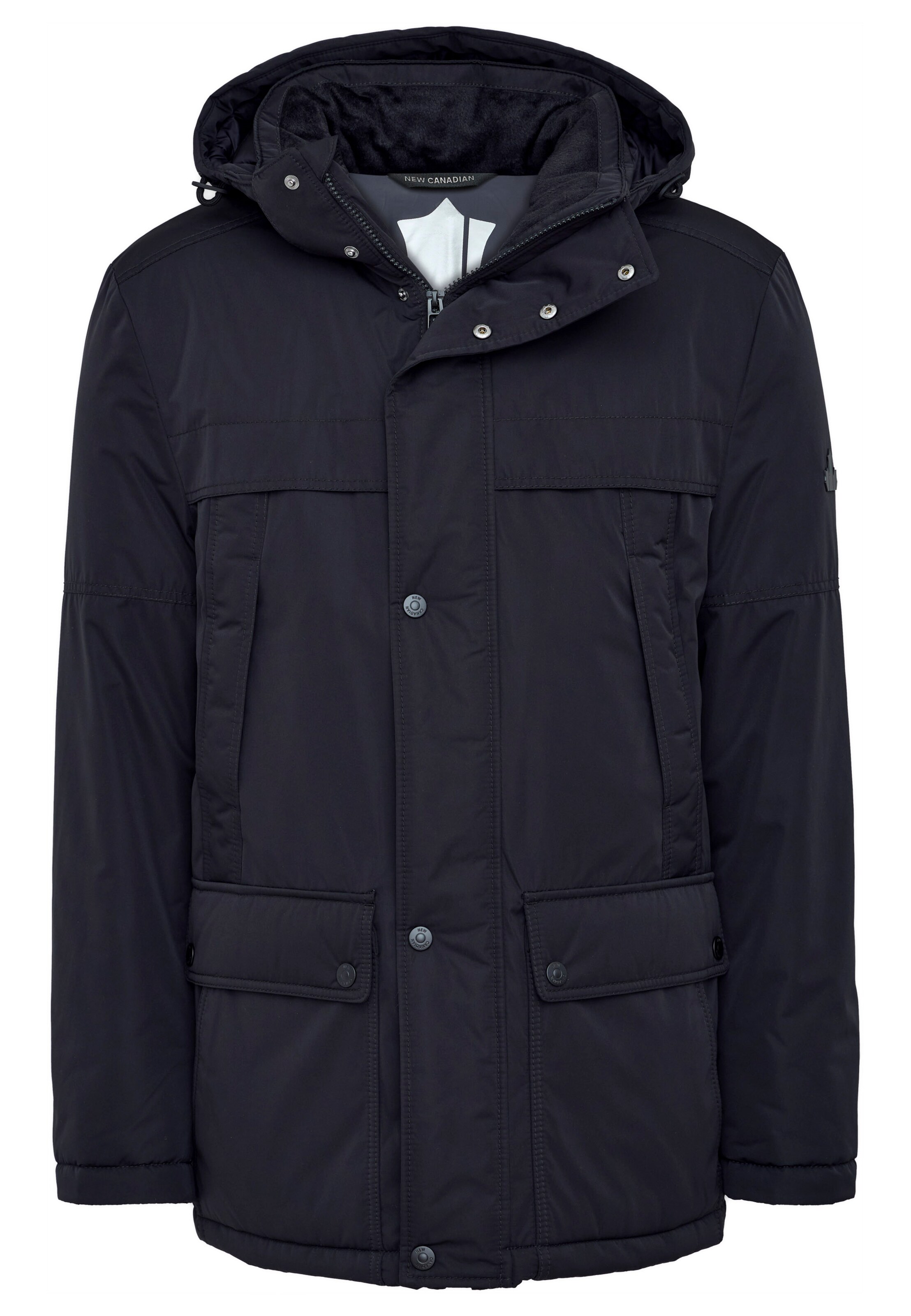 NEW CANADIAN Between-Season Jacket 'Dry IQ' in Black: front