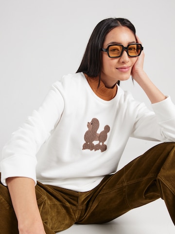 MORE & MORE Mikina - Biela