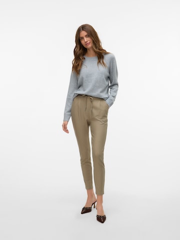 VERO MODA Tapered Hose 'VMEva' in Grün
