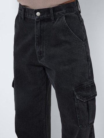 Noisy may Loose fit Cargo jeans 'ALEXA' in Black