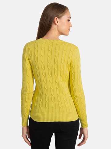 Pull-over Jacey Quinn en jaune