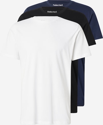 SELECTED - Camisa 'SLHDAN' em azul: frente