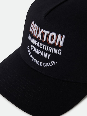 Brixton Cap 'REDOUBT' in Black