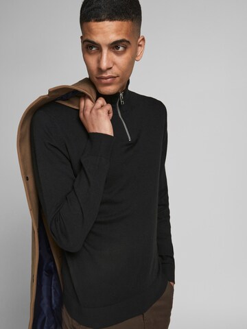 Pull-over 'Emil' JACK & JONES en noir