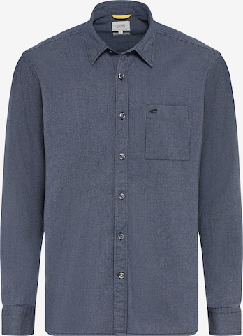 CAMEL ACTIVE Regular fit Button Up Shirt in Blue: front