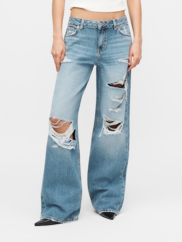 HUGO Wide Leg Jeans 'Gamala' in Blau: Vorderseite