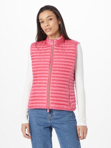 Gilet 'ARABELLA' SAVE THE DUCK en rose : devant