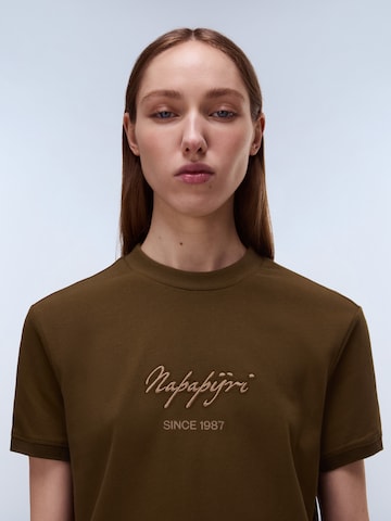 NAPAPIJRI Μπλουζάκι '6C71' σε καφέ