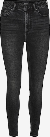 Skinny Jeans 'Sophia' de la VERO MODA pe negru: față
