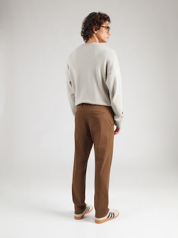 JACK & JONES regular Παντελόνι τσίνο 'JPSTOLLIE DYLAN' σε καφέ