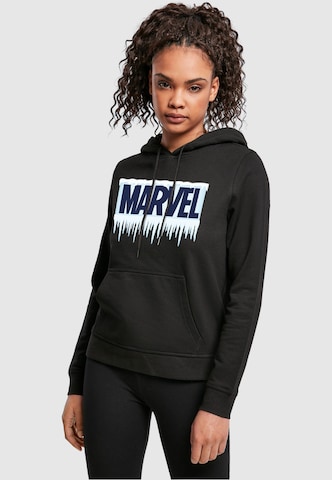 ABSOLUTE CULT Sweatshirt 'Marvel - Icicle' in Zwart: voorkant