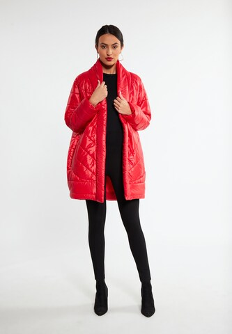 Veste d’hiver faina en rouge