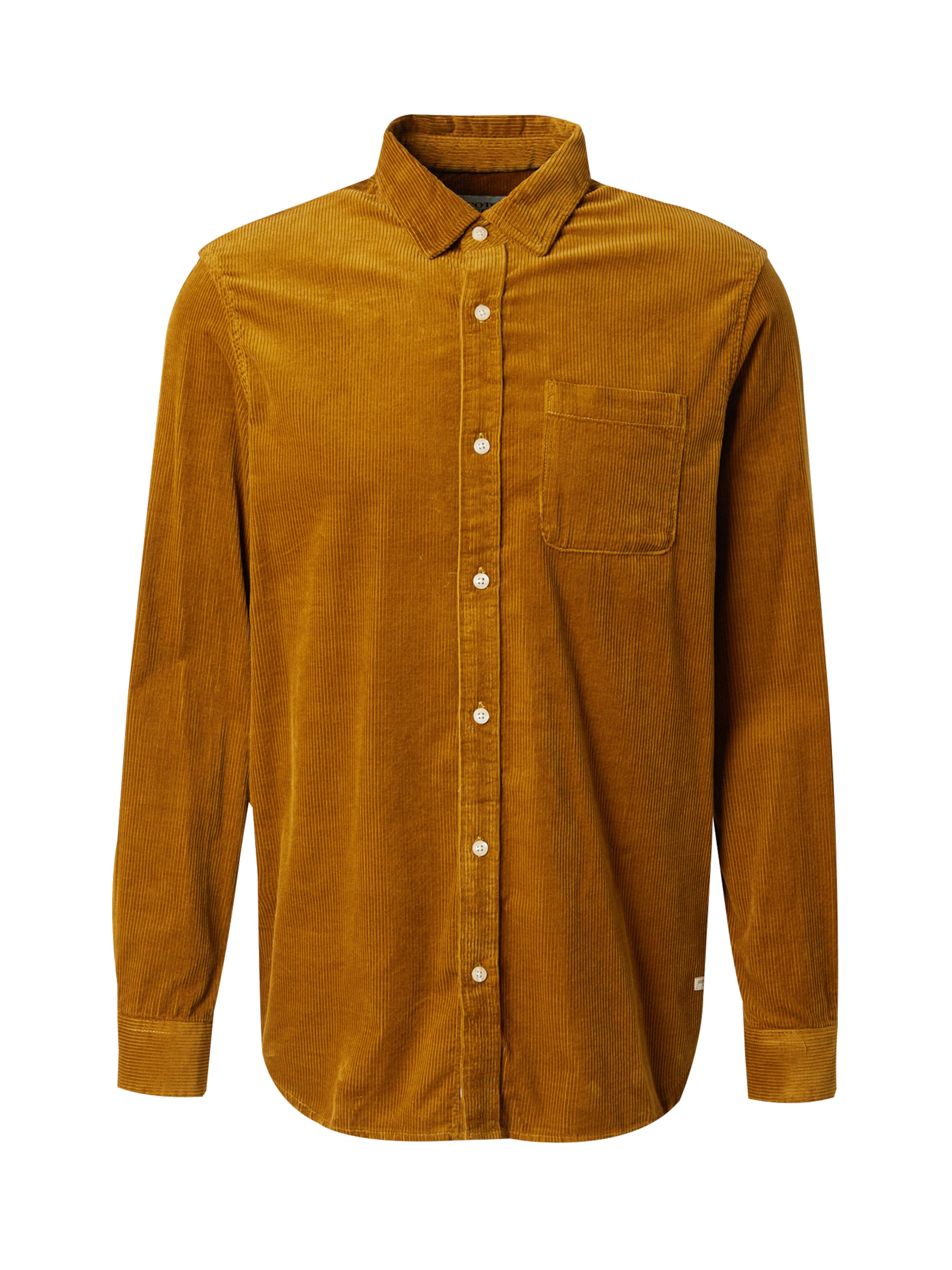 SCOTCH &amp; SODA Regular fit Overhemd in Bruin: voorkant