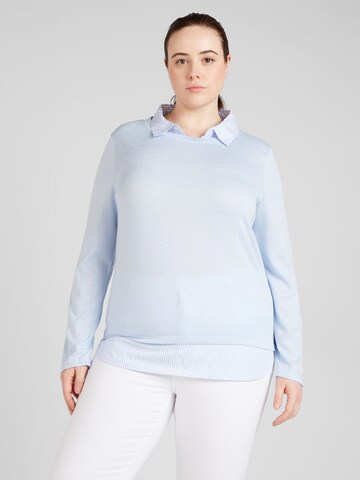 Z-One Shirt 'Li44nda' in Blau: Vorderseite