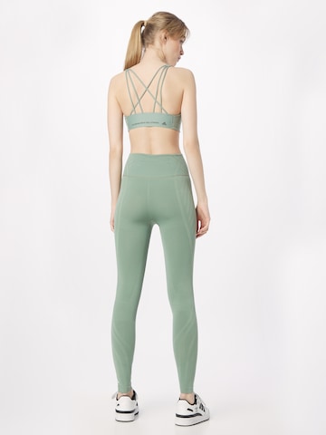 ADIDAS PERFORMANCE Skinny Workout Pants 'Formotion Sculpted' in Green