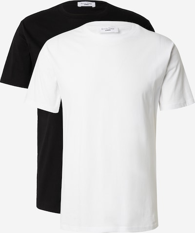 ABOUT YOU x Kevin Trapp Bluser & t-shirts 'Theo' i sort / hvid, Produktvisning
