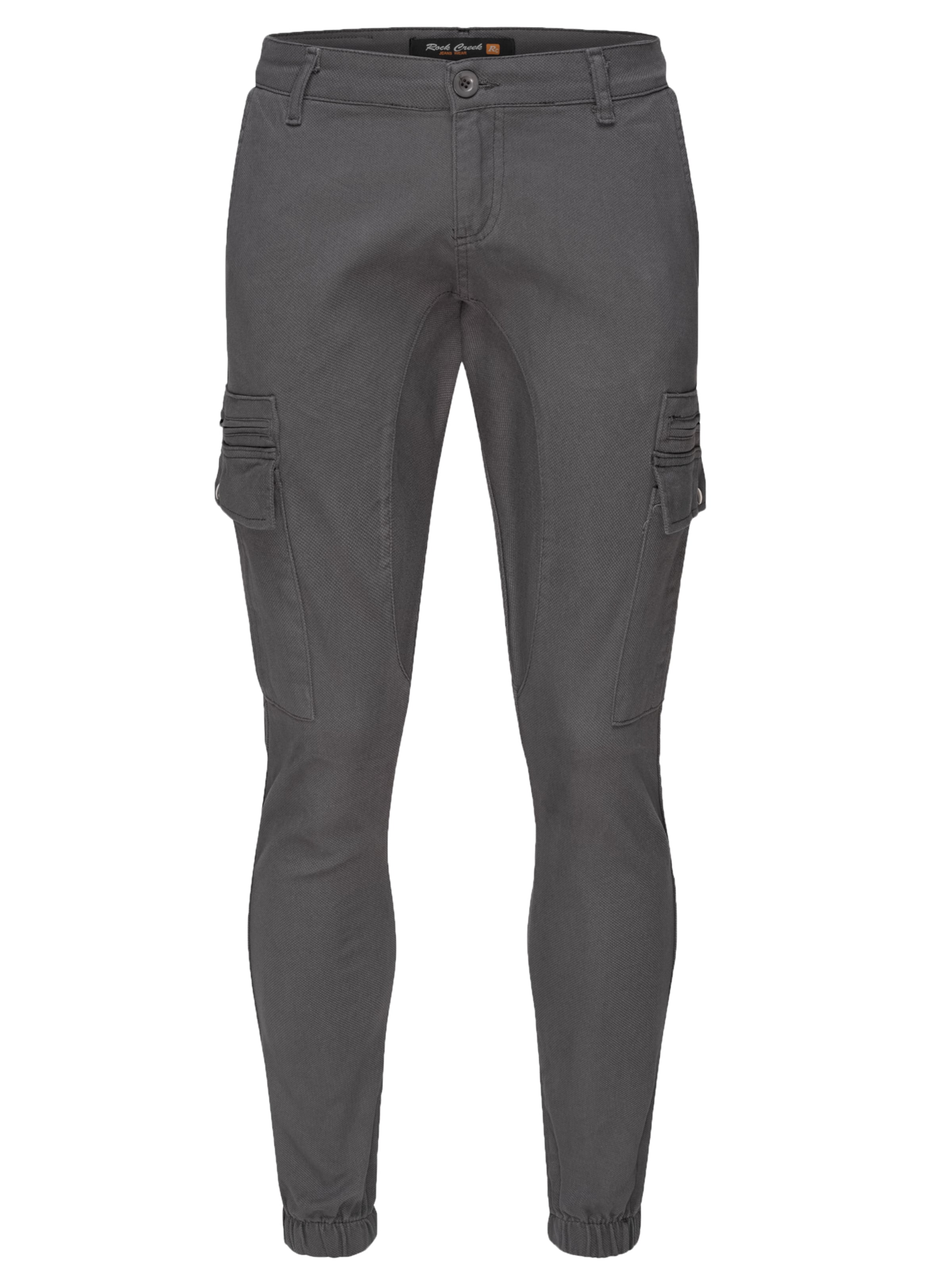 Rock Creek Cargohose in Grau: Vorderseite