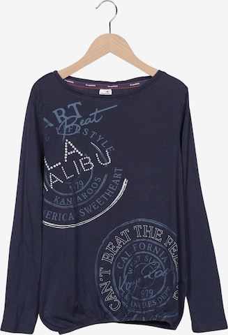 KangaROOS Langarmshirt M in Blau: Vorderseite