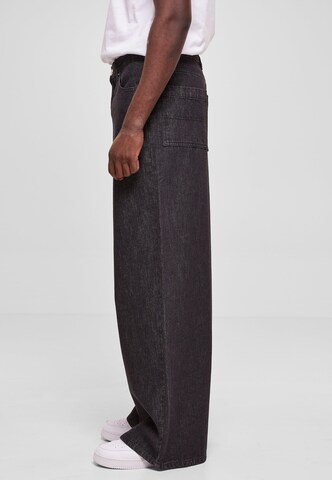 Urban Classics Loosefit Jeans '90's' in Zwart