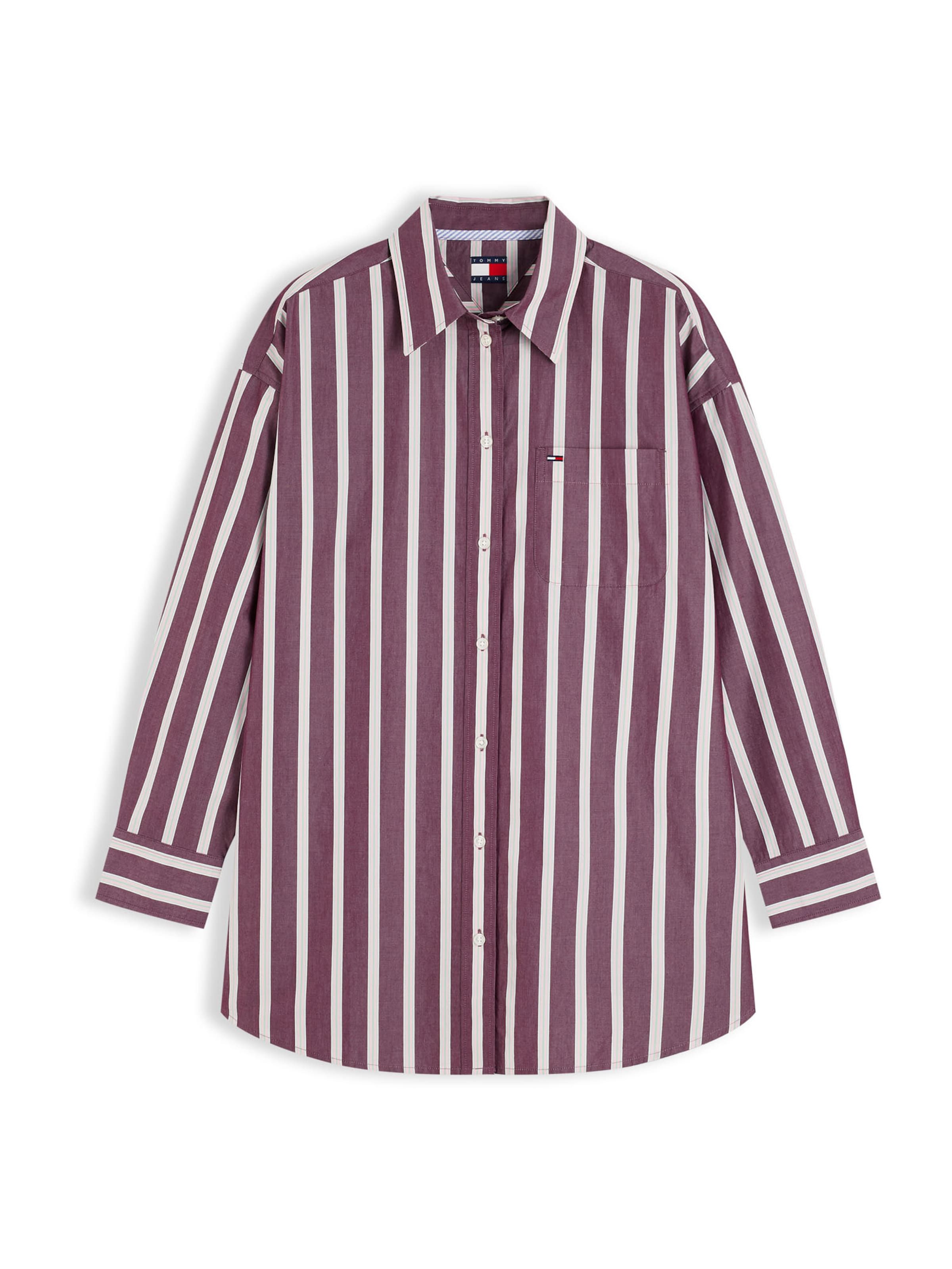 Tommy Jeans Bluse 'ESSENTIAL' i lilla: forside