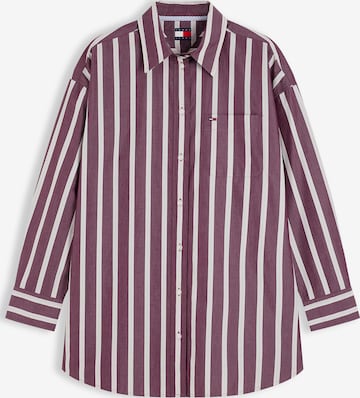 Tommy Jeans Блузка 'ESSENTIAL' в Лиловый: спереди