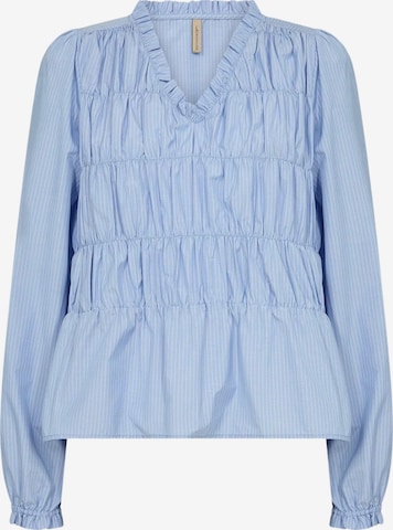 Soyaconcept Bluse 'Onari 3' in Blau: Vorderseite